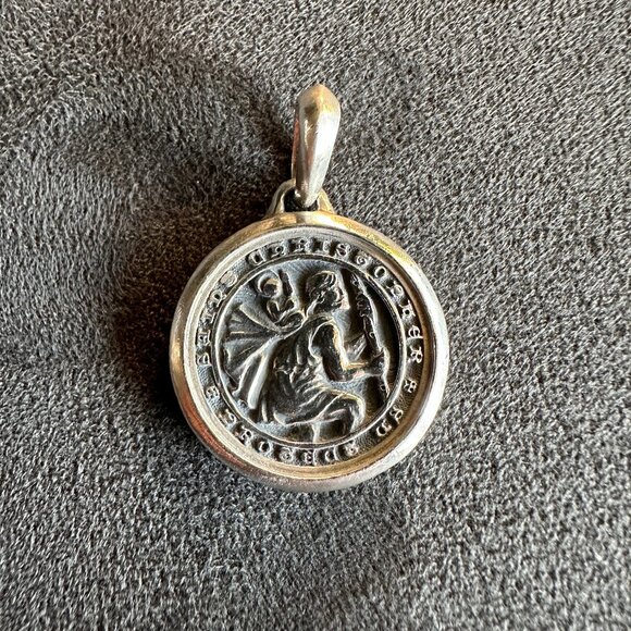 David Yurman St. Christopher Pendant in Sterling Silver - Picture 4 of 11